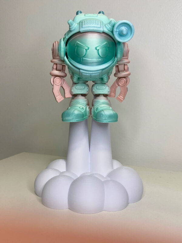 ASTRONAUTA + NUVEM