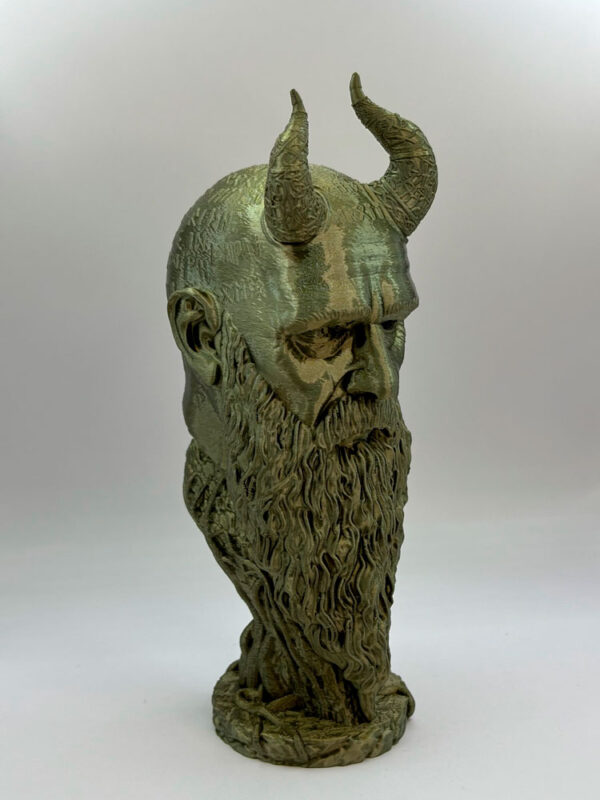 Busto Mimir God Of War - Image 2
